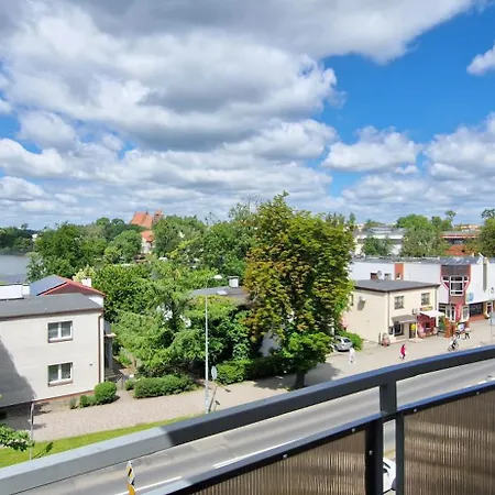 דירה W Centrum Ilawy Przy Jeziorze Jeziorak אילאווה